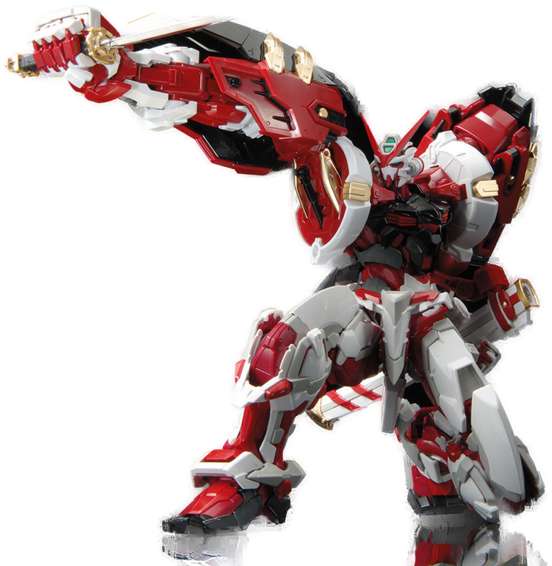 1/100 High-Resolution Model Gundam Astray Red Frame Powered Red