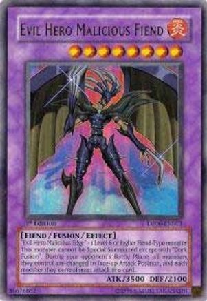 Evil Hero Malicious Fiend (DP06-EN013) - Duelist Pack 6: Jaden Yuki 3 1st Edition