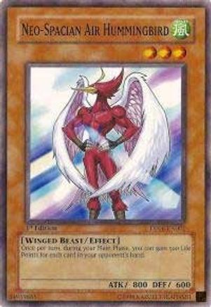 Neo-Spacian Air Hummingbird (DP06-EN001) - Duelist Pack 6: Jaden Yuki 3 1st Edition