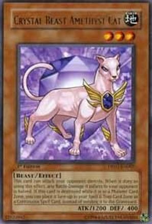 Crystal Beast Amethyst Cat (DP07-EN002) - Duelist Pack 7: Jesse Anderson Unlimited
