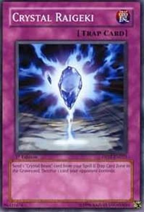 Crystal Raigeki (DP07-EN023) - Duelist Pack 7: Jesse Anderson Unlimited