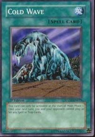 Cold Wave (SDZW-EN019) - Structure Deck: Zombie World 1st Edition