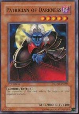 Patrician of Darkness (SDZW-EN005) - Structure Deck: Zombie World 1st Edition
