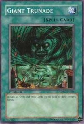 Giant Trunade (SDSC-EN024) - Structure Deck: Spellcaster's Command 1st Edition