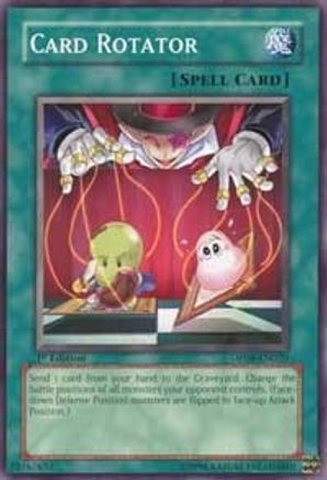 Card Rotator (DP08-EN020) - Duelist Pack 8: Yusei Fudo 1st Edition