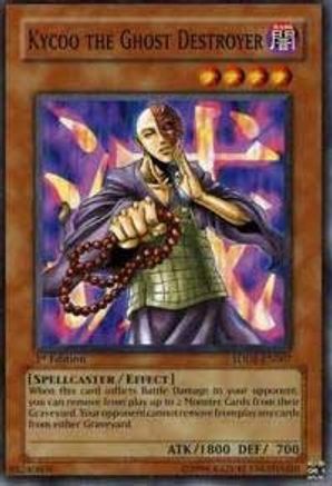 Kycoo the Ghost Destroyer (SDDE-EN007) - Structure Deck: The Dark Emperor 1st Edition