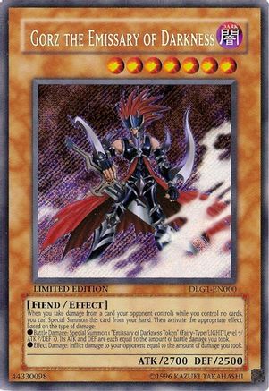 Gorz the Emissary of Darkness (DLG1-EN000) - Dark Legends Unlimited
