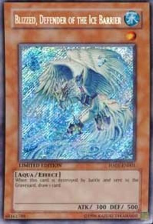 Blizzed, Defender of the Ice Barrier (HA01-EN001) - Hidden Arsenal 1st Edition