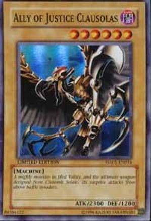 Ally of Justice Clausolas (HA01-EN014) - Hidden Arsenal 1st Edition