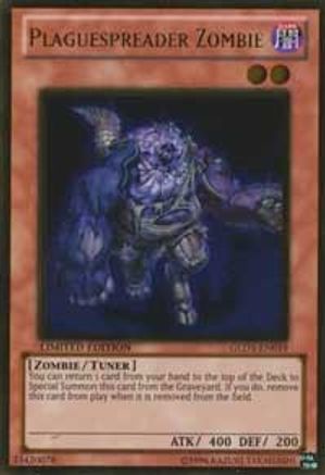 Plaguespreader Zombie (GLD3-EN019) - Gold Series 3 Limited