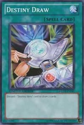 Destiny Draw (GLD3-EN044) - Gold Series 3 Limited