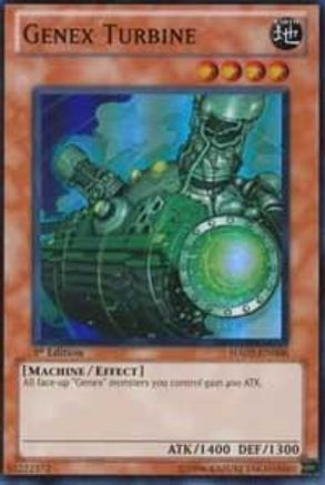 Genex Turbine (HA02-EN008) - Hidden Arsenal 2 1st Edition