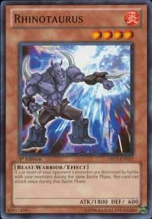 Rhinotaurus (DREV-EN017) - Duelist Revolution Unlimited