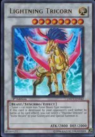 Lightning Tricorn (DREV-EN042) - Duelist Revolution Unlimited