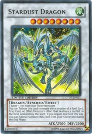 Stardust Dragon (CT07-EN021) - 2010 Collectors Tins Limited