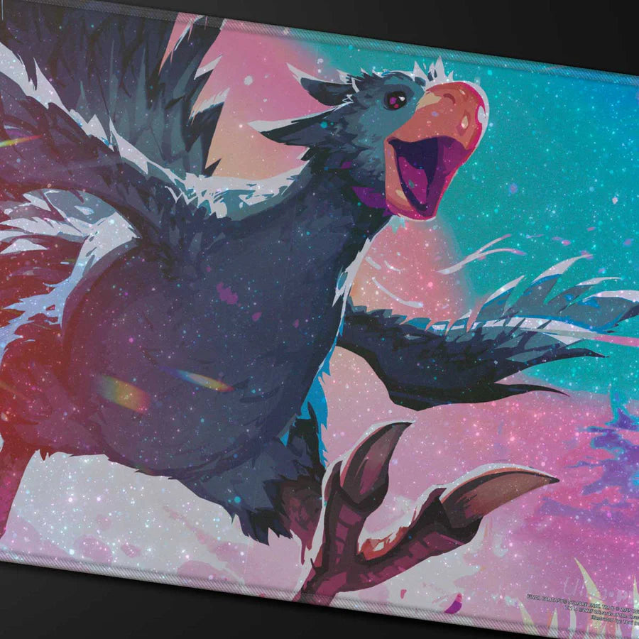 Magic: The Gathering - Final Fantasy -Traveling Chocobo Black Playmat: Holofoil