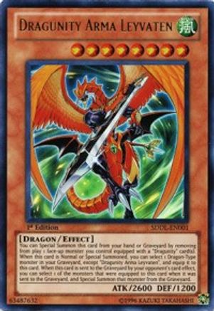 Dragunity Arma Leyvaten (SDDL-EN001) - Structure Deck: Dragunity Legion 1st Edition