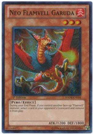 Neo Flamvell Garuda (HA04-EN034) - Hidden Arsenal 4 Unlimited