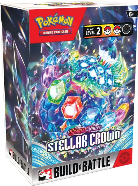 Pokémon TCG - Scarlet & Violet - Stellar Crown - Build and Battle Kit