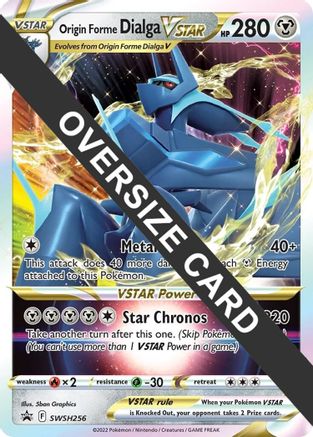 Origin Forme Dialga VSTAR - SWSH256 - Jumbo Cards Holofoil