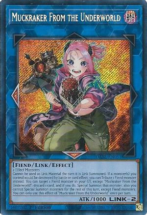 Muckraker From the Underworld (DABL-EN051) - Darkwing Blast 1st Edition