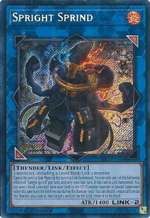 Spright Sprind (DABL-EN048) - Darkwing Blast 1st Edition