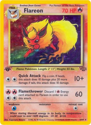 Flareon (3) 3/64 - Jungle
