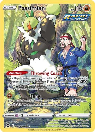 Passimian TG08/30 - SWSH12 Silver Tempest Trainer Gallery Holofoil