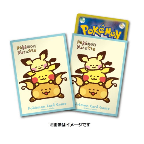 Pokémon Center Japan Official Sleeves: Pokemon Yurutto Sleeves