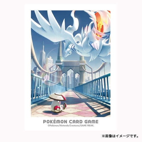 Pokémon Center Japan Official Sleeves: Adventure in Unova Reshiram & Amoonguss Sleeves