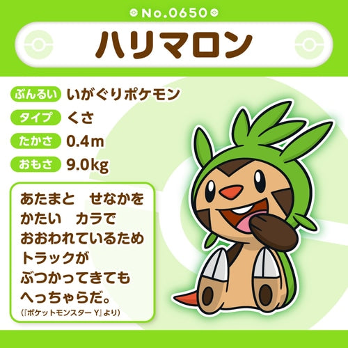 Chespin Pokemon Fit plush No.650