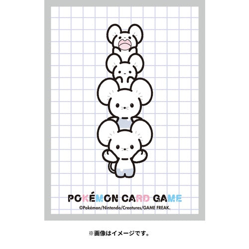 Pokémon Center Japan Official Sleeves: Tandemaus Sleeves (Silver)