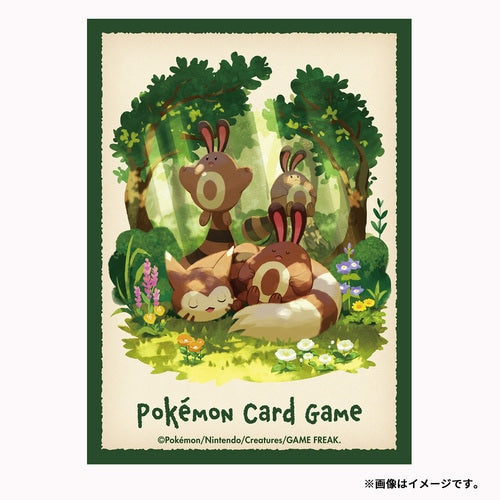 Pokémon Center Japan Official Sleeves: Sentret & Furret Sleeves