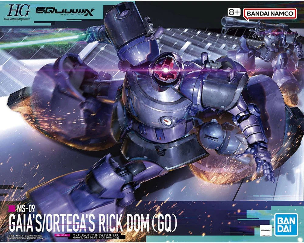 HGGQ Gaia's/Ortega's Rick Dom 1/144