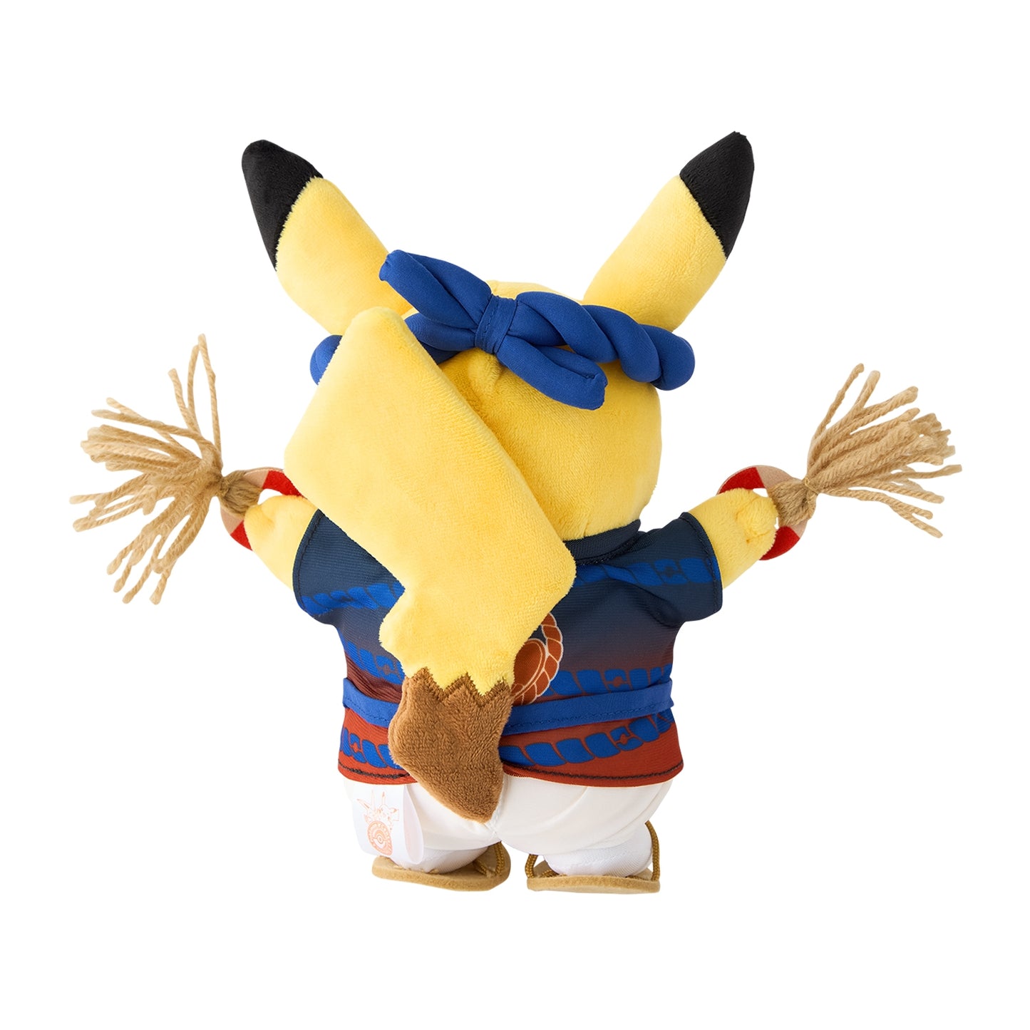 Pokemon Center Tohoku Straw Sandals Festival Pikachu Plush (Pokémon Center Japan)