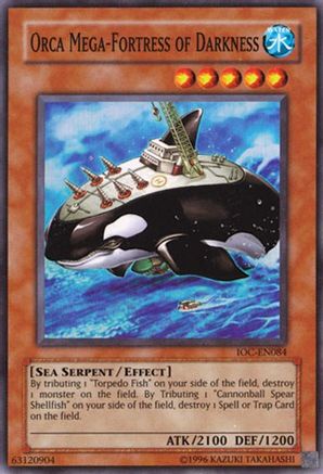 Orca Mega-Fortress of Darkness (IOC-EN084) - Invasion of Chaos (Worldwide English) Unlimited