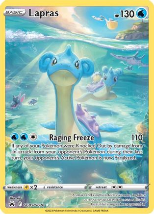Lapras GG05/70 - SWSH Crown Zenith Galarian Gallery Holofoil