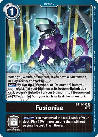Fusionize (BT11-105) - Dimensional Phase