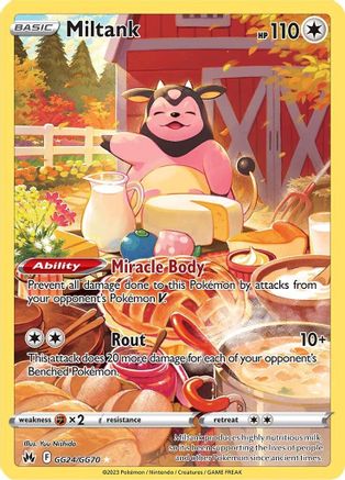 Miltank GG24/70 - SWSH Crown Zenith Galarian Gallery Holofoil