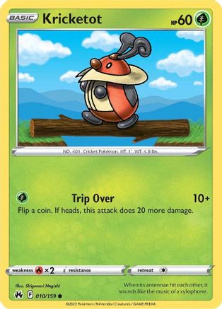 Kricketot 10/159 - SWSH Crown Zenith