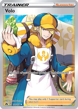 Volo (Full Art) 151/159 - SWSH Crown Zenith Holofoil