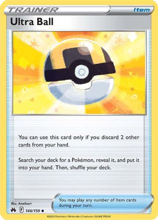Ultra Ball 146/159 - SWSH Crown Zenith