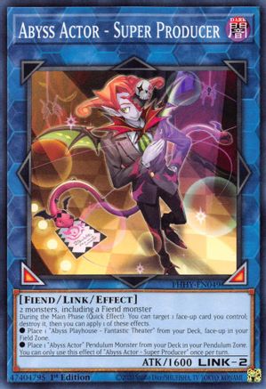 Abyss Actor - Super Producer (PHHY-EN049) - Photon Hypernova 1st Edition