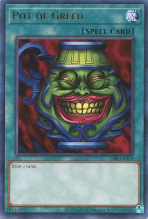 Pot of Greed (LOB-EN119) - Legend of Blue Eyes White Dragon (25th Anniversary Edition) Unlimited
