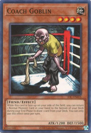 Coach Goblin (IOC-EN015) - Invasion of Chaos (25th Anniversary Edition) Unlimited