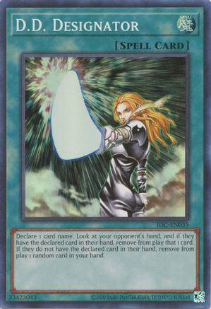 D.D. Designator (IOC-EN039) - Invasion of Chaos (25th Anniversary Edition) Unlimited