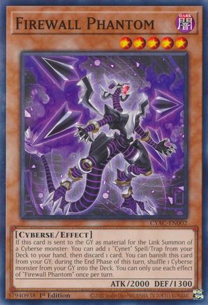Firewall Phantom (CYAC-EN002) - Cyberstorm Access 1st Edition