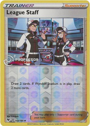 League Staff - Professor Program Promos Reverse Holofoil