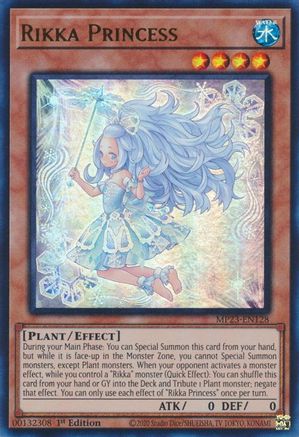 Rikka Princess (MP23-EN128) - 25th Anniversary Tin: Dueling Heroes Mega Pack 1st Edition