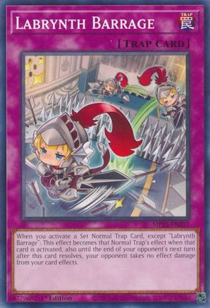 Labrynth Barrage (MP23-EN237) - 25th Anniversary Tin: Dueling Heroes Mega Pack 1st Edition